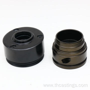 CNC Aluminium Machining parts with bright anodized finish